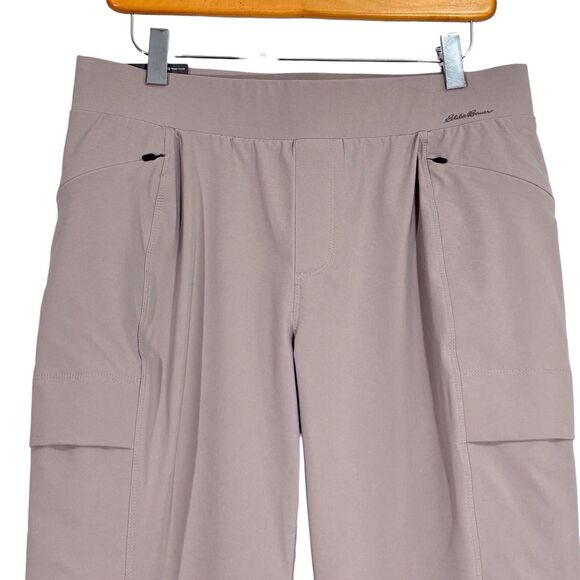 Eddie Bauer Travex Incline 2.0 Utility Capri Pant Size 8T Beige Taupe Gorpcore - Picture 6 of 14